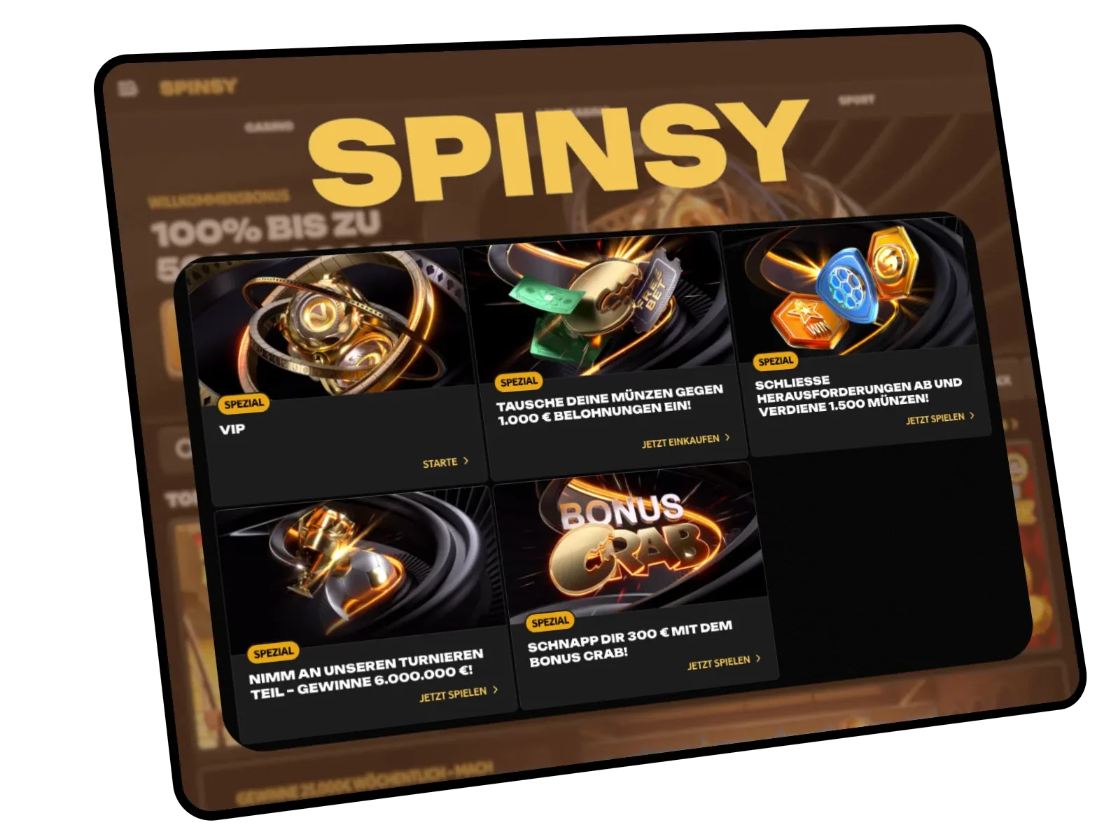 Spinsy Bonus